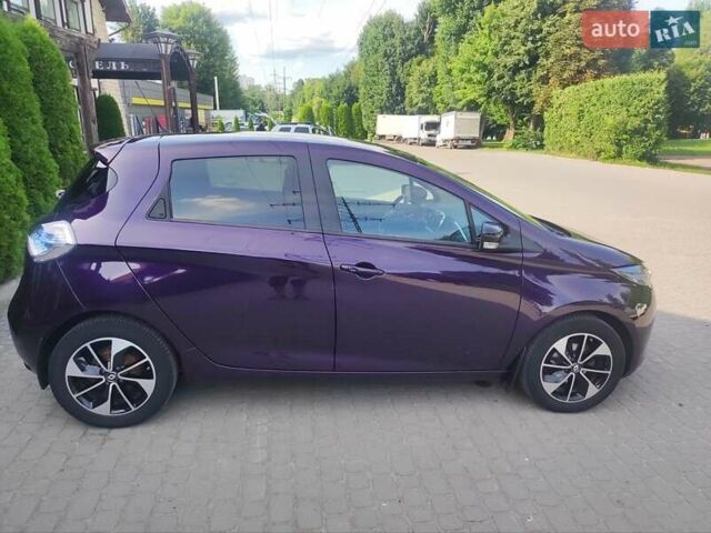 Фіолетовий Рено Зое, об'ємом двигуна 0 л та пробігом 72 тис. км за 12200 $, фото 6 на Automoto.ua