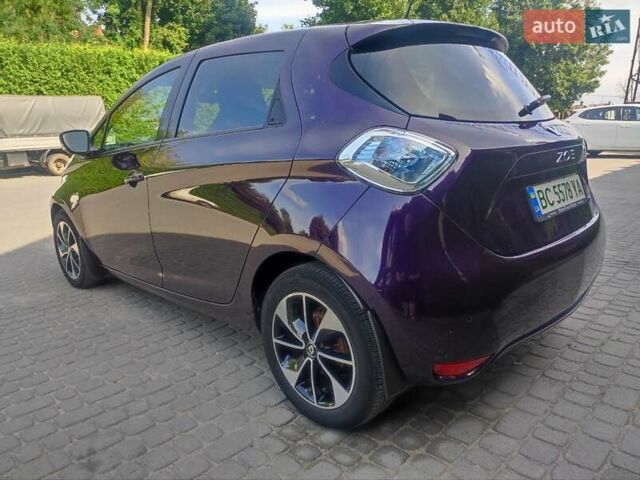 Фіолетовий Рено Зое, об'ємом двигуна 0 л та пробігом 72 тис. км за 12200 $, фото 1 на Automoto.ua
