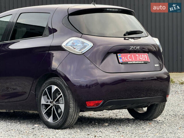 Фіолетовий Рено Зое, об'ємом двигуна 0 л та пробігом 79 тис. км за 10699 $, фото 13 на Automoto.ua