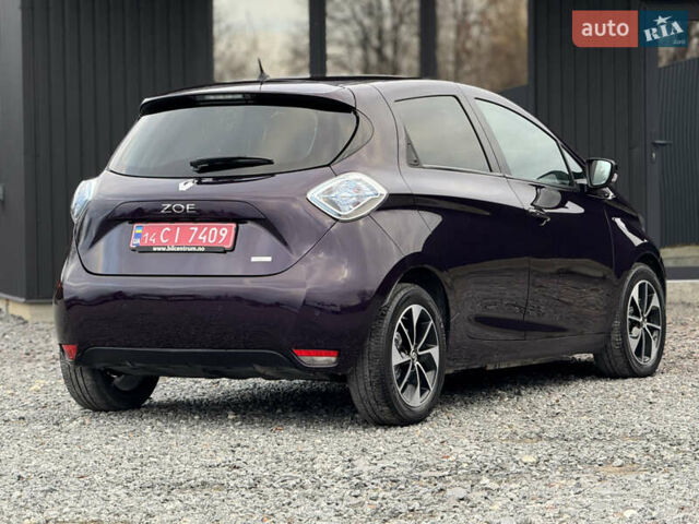 Фіолетовий Рено Зое, об'ємом двигуна 0 л та пробігом 79 тис. км за 10699 $, фото 19 на Automoto.ua