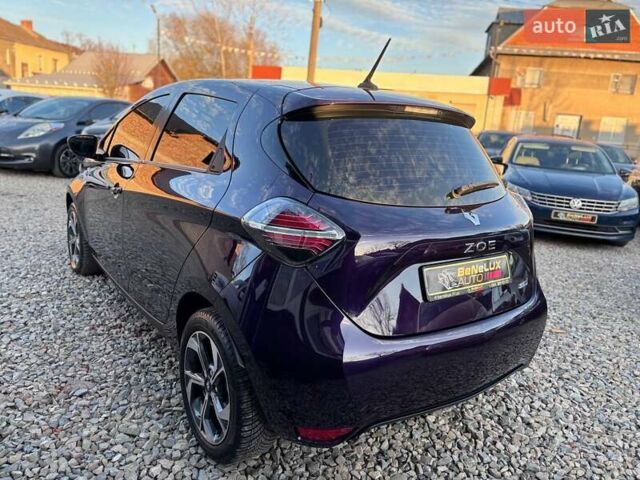 Фиолетовый Рено Зое, объемом двигателя 0 л и пробегом 89 тыс. км за 12999 $, фото 5 на Automoto.ua