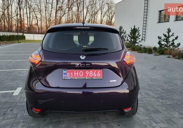Фиолетовый Рено Зое, объемом двигателя 0 л и пробегом 100 тыс. км за 11950 $, фото 8 на Automoto.ua
