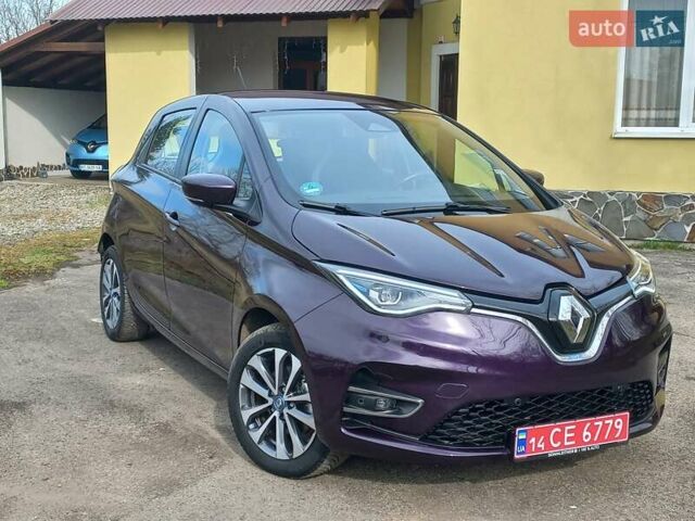 Фиолетовый Рено Зое, объемом двигателя 0 л и пробегом 41 тыс. км за 12625 $, фото 9 на Automoto.ua