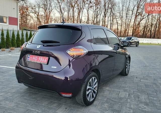 Фиолетовый Рено Зое, объемом двигателя 0 л и пробегом 100 тыс. км за 11950 $, фото 6 на Automoto.ua