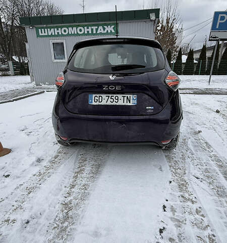 Фіолетовий Рено Зое, об'ємом двигуна 0 л та пробігом 70 тис. км за 9150 $, фото 3 на Automoto.ua