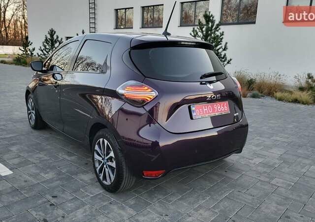 Фиолетовый Рено Зое, объемом двигателя 0 л и пробегом 100 тыс. км за 11950 $, фото 9 на Automoto.ua
