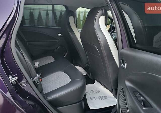 Фиолетовый Рено Зое, объемом двигателя 0 л и пробегом 100 тыс. км за 11950 $, фото 17 на Automoto.ua