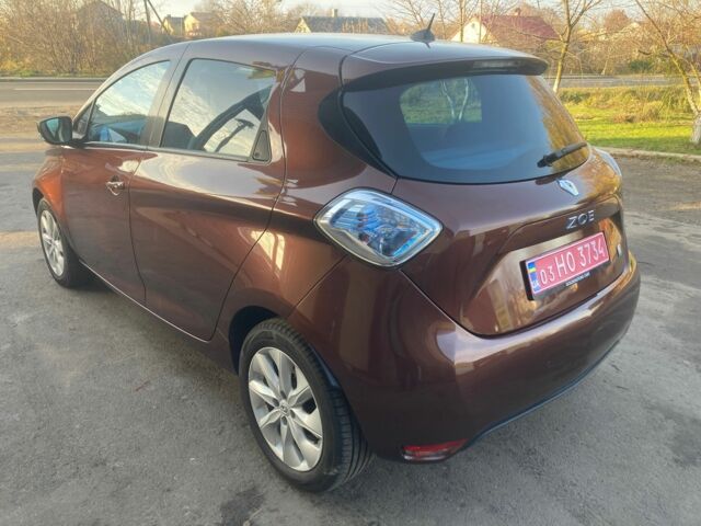 Коричневий Рено Зое, об'ємом двигуна 0 л та пробігом 67 тис. км за 5500 $, фото 3 на Automoto.ua