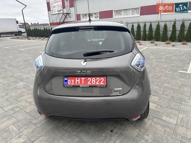 Коричневый Рено Зое, объемом двигателя 0 л и пробегом 35 тыс. км за 11600 $, фото 6 на Automoto.ua