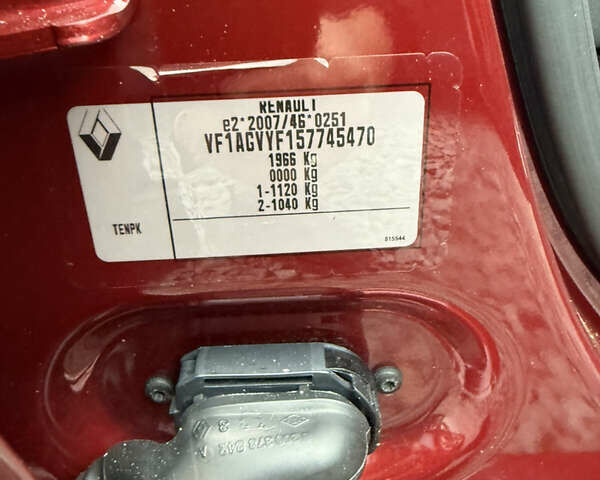 Красный Рено Зое, объемом двигателя 0 л и пробегом 120 тыс. км за 9499 $, фото 32 на Automoto.ua