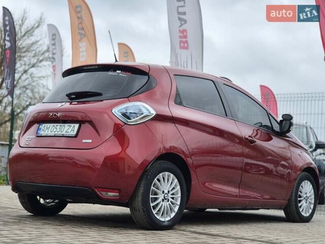 Рено Зое 2018 в Бердичеве на Automoto.ua Красный Рено Зое, объемом двигателя 0 л и пробегом 121 тыс. км за 9455 $, фото 13 на Automoto.ua