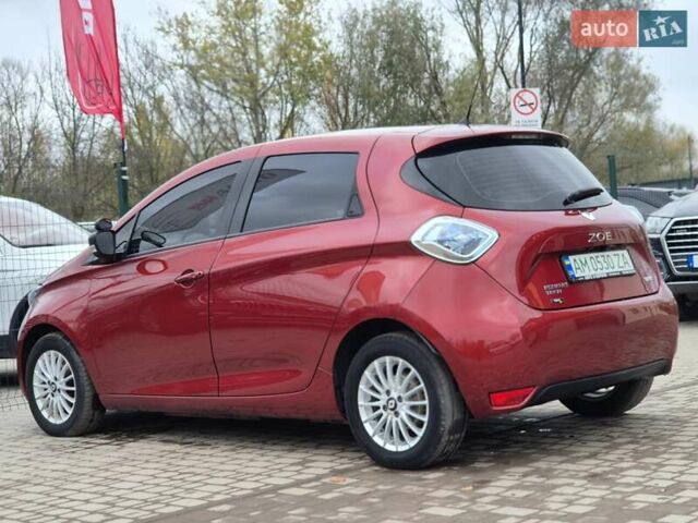 Рено Зое 2018 в Бердичеве на Automoto.ua Красный Рено Зое, объемом двигателя 0 л и пробегом 121 тыс. км за 9455 $, фото 16 на Automoto.ua