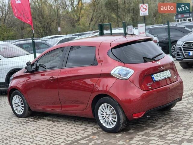 Рено Зое 2018 в Бердичеве на Automoto.ua Красный Рено Зое, объемом двигателя 0 л и пробегом 121 тыс. км за 9455 $, фото 18 на Automoto.ua