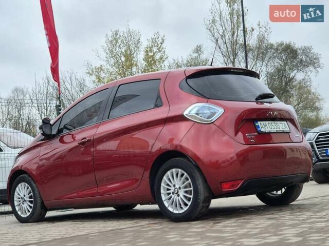 Рено Зое 2018 в Бердичеве на Automoto.ua Красный Рено Зое, объемом двигателя 0 л и пробегом 121 тыс. км за 9455 $, фото 17 на Automoto.ua