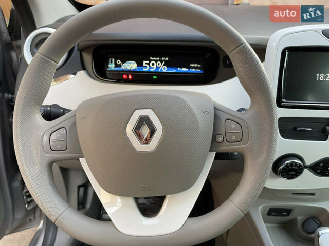 Сірий Рено Зое, об'ємом двигуна 0 л та пробігом 96 тис. км за 7200 $, фото 21 на Automoto.ua