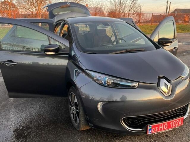 Сірий Рено Зое, об'ємом двигуна 0 л та пробігом 97 тис. км за 9200 $, фото 1 на Automoto.ua