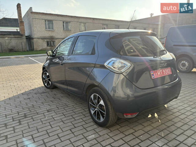 Сірий Рено Зое, об'ємом двигуна 0 л та пробігом 111 тис. км за 9500 $, фото 5 на Automoto.ua