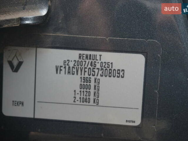 Серый Рено Зое, объемом двигателя 0 л и пробегом 182 тыс. км за 8200 $, фото 62 на Automoto.ua