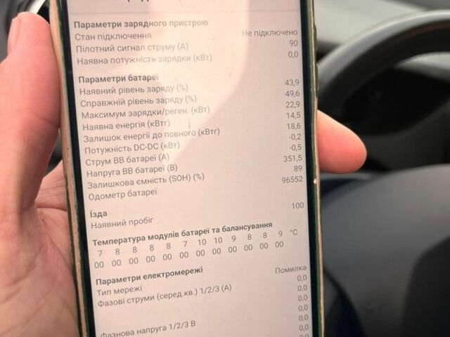 Сірий Рено Зое, об'ємом двигуна 0 л та пробігом 97 тис. км за 9200 $, фото 10 на Automoto.ua