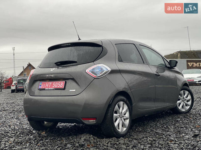 Сірий Рено Зое, об'ємом двигуна 0 л та пробігом 85 тис. км за 9600 $, фото 71 на Automoto.ua