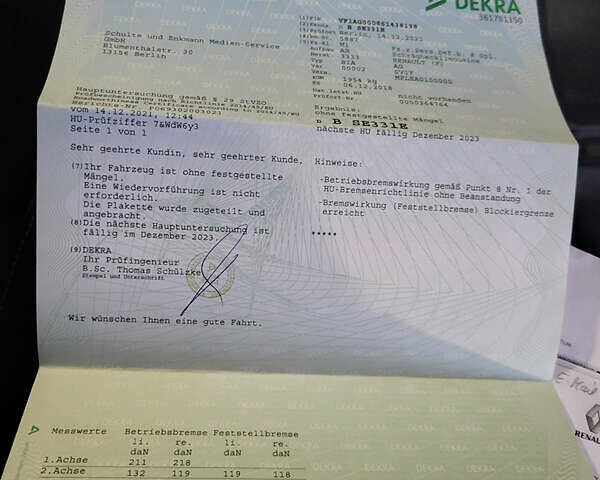Сірий Рено Зое, об'ємом двигуна 0 л та пробігом 36 тис. км за 11250 $, фото 4 на Automoto.ua
