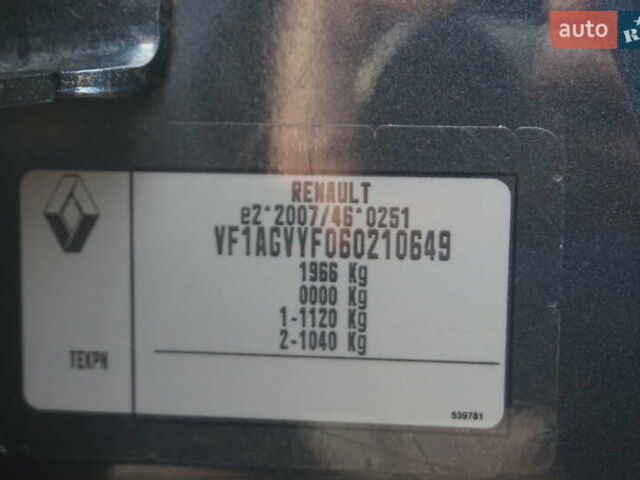 Серый Рено Зое, объемом двигателя 0 л и пробегом 54 тыс. км за 10777 $, фото 61 на Automoto.ua