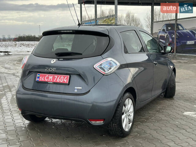 Сірий Рено Зое, об'ємом двигуна 0 л та пробігом 90 тис. км за 9350 $, фото 6 на Automoto.ua