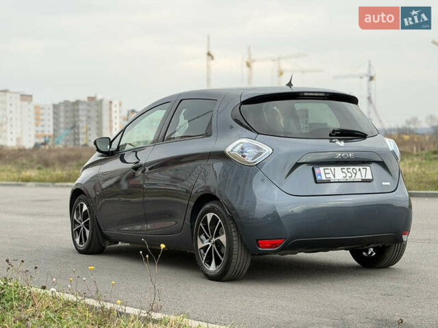 Сірий Рено Зое, об'ємом двигуна 0 л та пробігом 55 тис. км за 11999 $, фото 6 на Automoto.ua