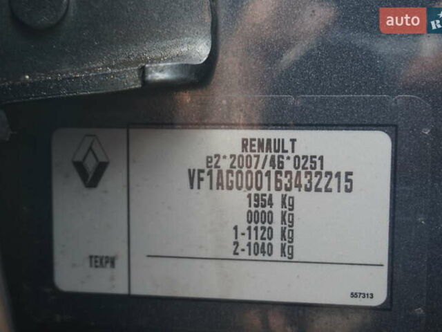 Сірий Рено Зое, об'ємом двигуна 0 л та пробігом 97 тис. км за 10777 $, фото 64 на Automoto.ua