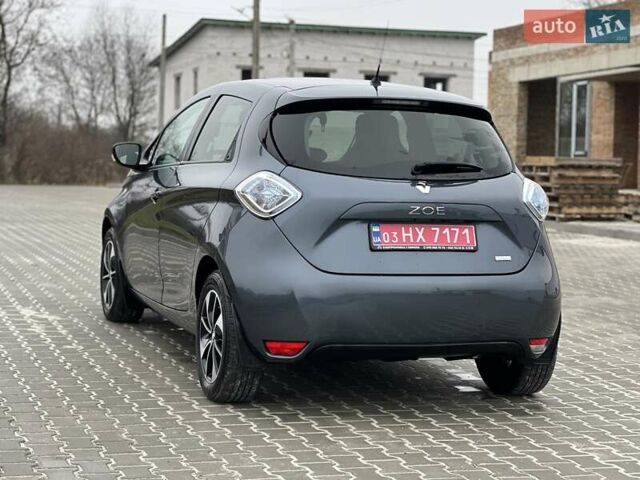 Сірий Рено Зое, об'ємом двигуна 0 л та пробігом 128 тис. км за 9150 $, фото 6 на Automoto.ua