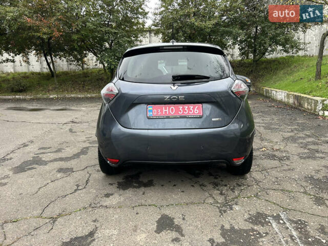 Серый Рено Зое, объемом двигателя 0 л и пробегом 16 тыс. км за 14800 $, фото 5 на Automoto.ua