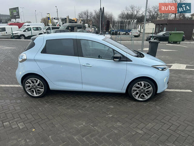 Синий Рено Зое, объемом двигателя 0 л и пробегом 63 тыс. км за 6800 $, фото 6 на Automoto.ua