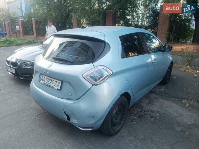 Синий Рено Зое, объемом двигателя 0 л и пробегом 479 тыс. км за 3999 $, фото 6 на Automoto.ua