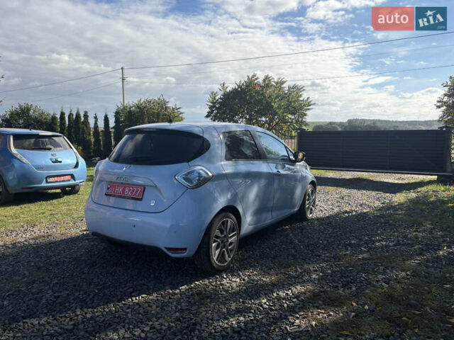 Синий Рено Зое, объемом двигателя 0 л и пробегом 140 тыс. км за 3600 $, фото 4 на Automoto.ua