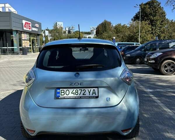 Синий Рено Зое, объемом двигателя 0 л и пробегом 87 тыс. км за 6700 $, фото 3 на Automoto.ua