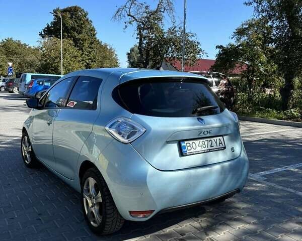 Синий Рено Зое, объемом двигателя 0 л и пробегом 87 тыс. км за 6700 $, фото 2 на Automoto.ua