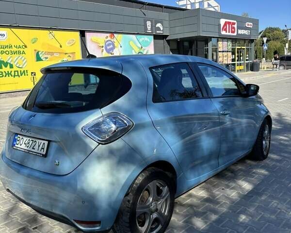 Синий Рено Зое, объемом двигателя 0 л и пробегом 87 тыс. км за 6700 $, фото 4 на Automoto.ua