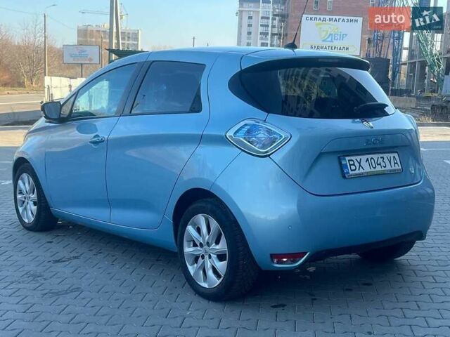 Синій Рено Зое, об'ємом двигуна 0 л та пробігом 111 тис. км за 5700 $, фото 3 на Automoto.ua