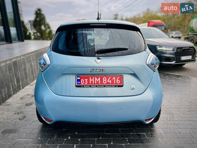 Рено Зое 2015 в Тернополе на Automoto.ua Синий Рено Зое, объемом двигателя 0 л и пробегом 98 тыс. км за 7800 $, фото 5 на Automoto.ua