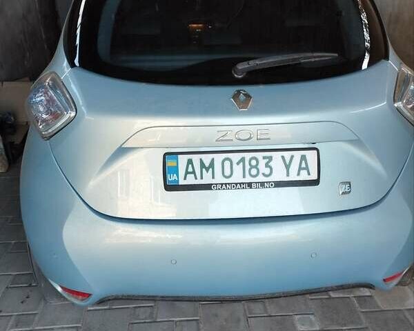 Синій Рено Зое, об'ємом двигуна 0 л та пробігом 138 тис. км за 8000 $, фото 1 на Automoto.ua
