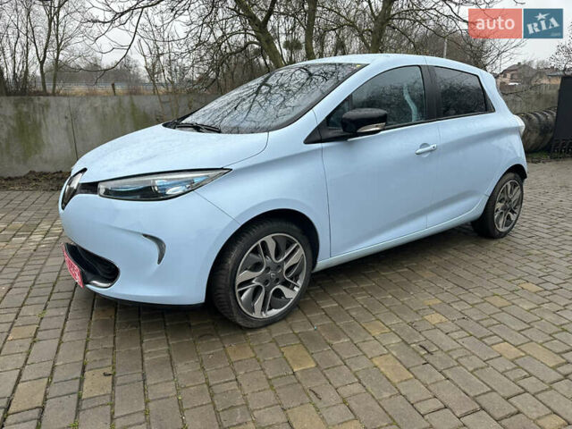 Синий Рено Зое, объемом двигателя 0 л и пробегом 22 тыс. км за 7599 $, фото 13 на Automoto.ua