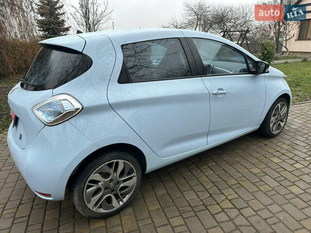 Синий Рено Зое, объемом двигателя 0 л и пробегом 22 тыс. км за 7599 $, фото 9 на Automoto.ua
