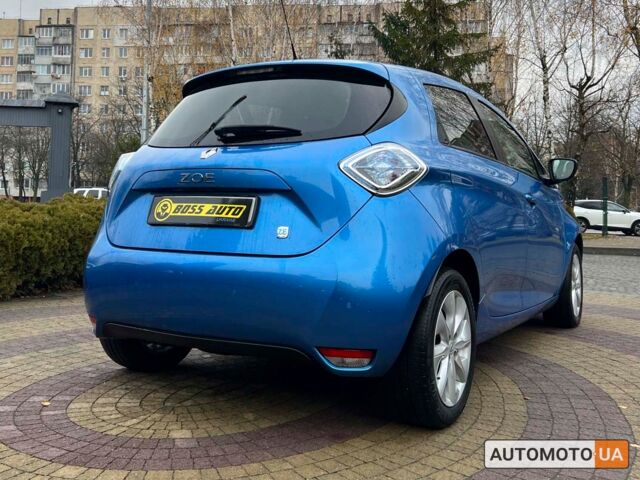 Синий Рено Зое, объемом двигателя 24 л и пробегом 80 тыс. км за 8400 $, фото 6 на Automoto.ua