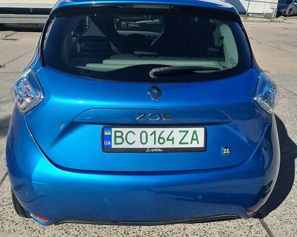 Синий Рено Зое, объемом двигателя 0 л и пробегом 78 тыс. км за 8000 $, фото 3 на Automoto.ua