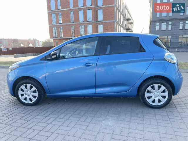 Синий Рено Зое, объемом двигателя 0 л и пробегом 93 тыс. км за 7599 $, фото 4 на Automoto.ua