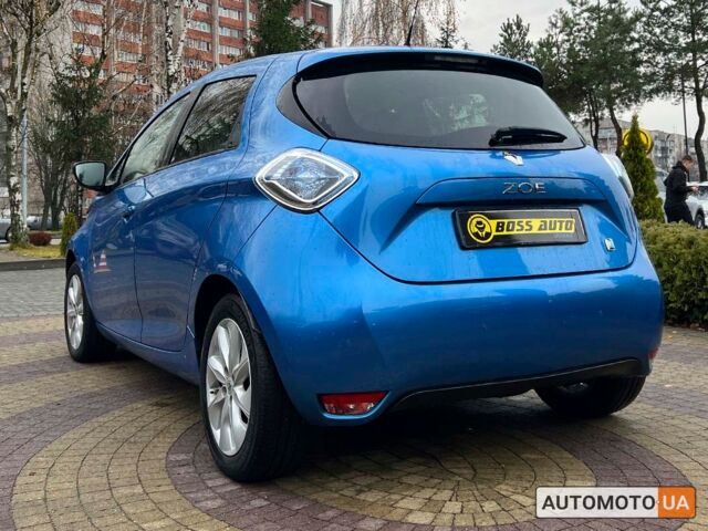 Синий Рено Зое, объемом двигателя 24 л и пробегом 80 тыс. км за 8400 $, фото 4 на Automoto.ua