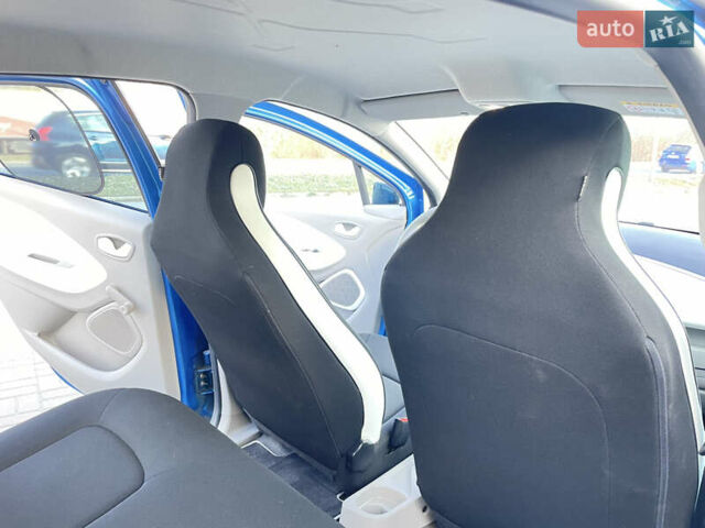 Синий Рено Зое, объемом двигателя 0 л и пробегом 93 тыс. км за 7599 $, фото 48 на Automoto.ua