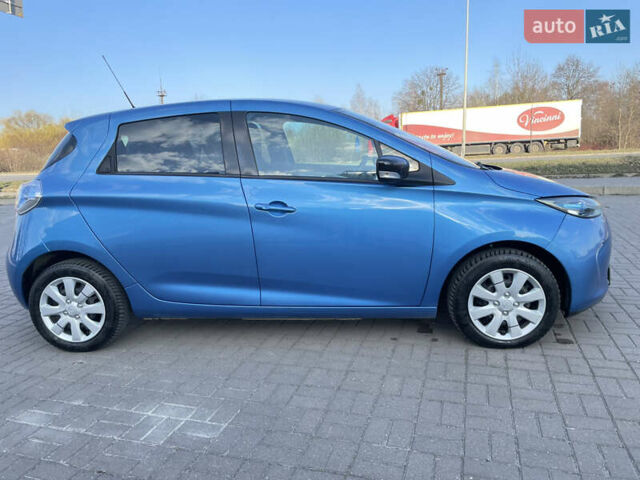 Синий Рено Зое, объемом двигателя 0 л и пробегом 93 тыс. км за 7599 $, фото 14 на Automoto.ua