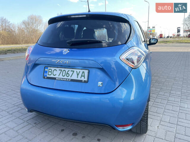 Синий Рено Зое, объемом двигателя 0 л и пробегом 93 тыс. км за 7599 $, фото 9 на Automoto.ua