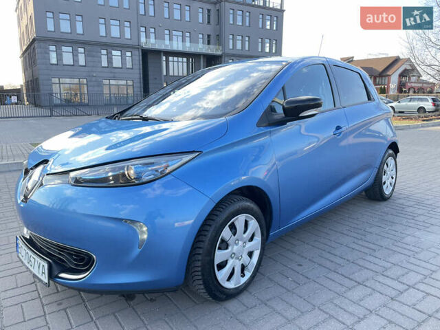Синий Рено Зое, объемом двигателя 0 л и пробегом 93 тыс. км за 7599 $, фото 1 на Automoto.ua